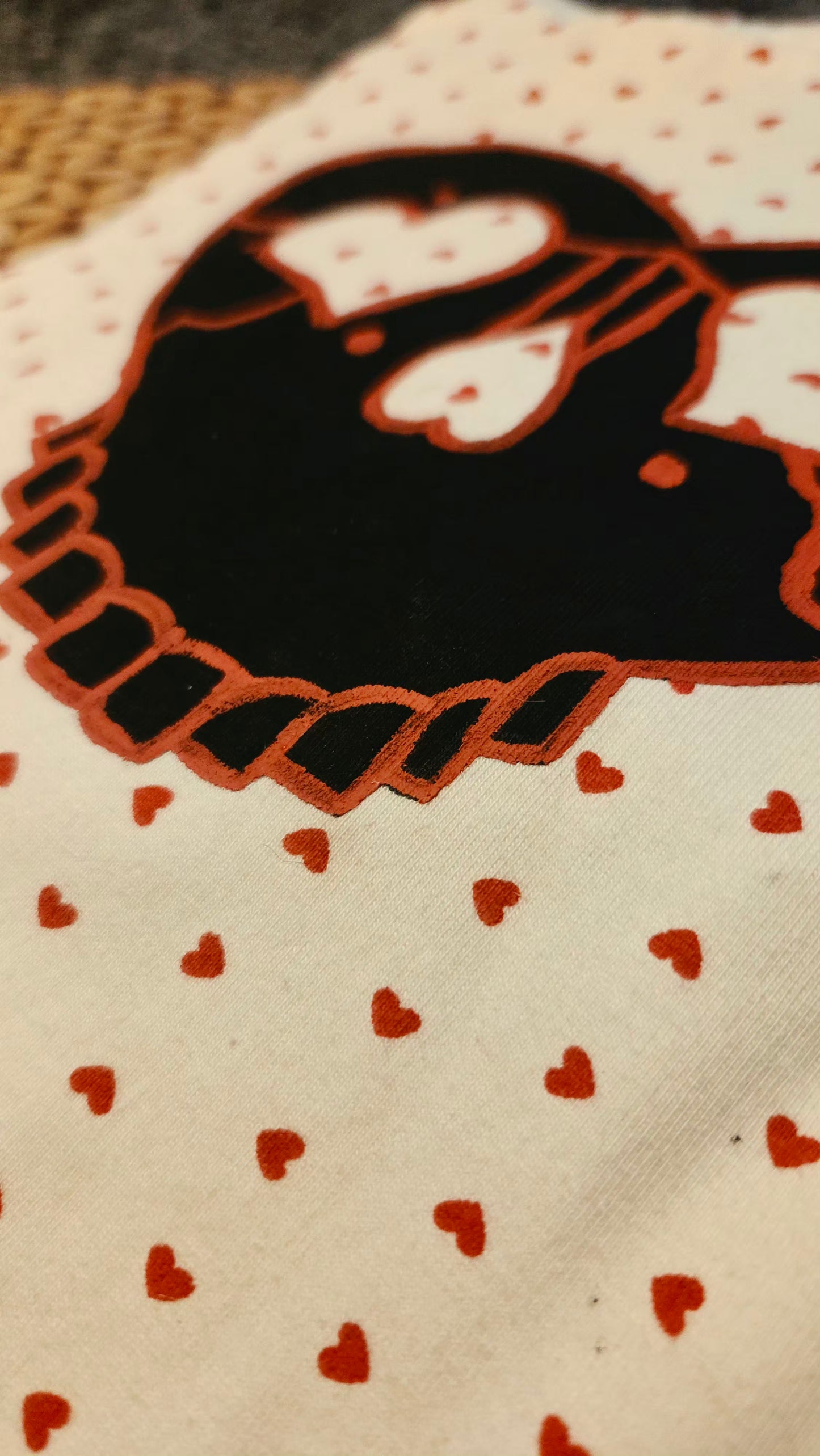 Skully Heart Flash Handbag