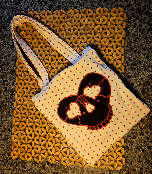 Skully Heart Flash Handbag